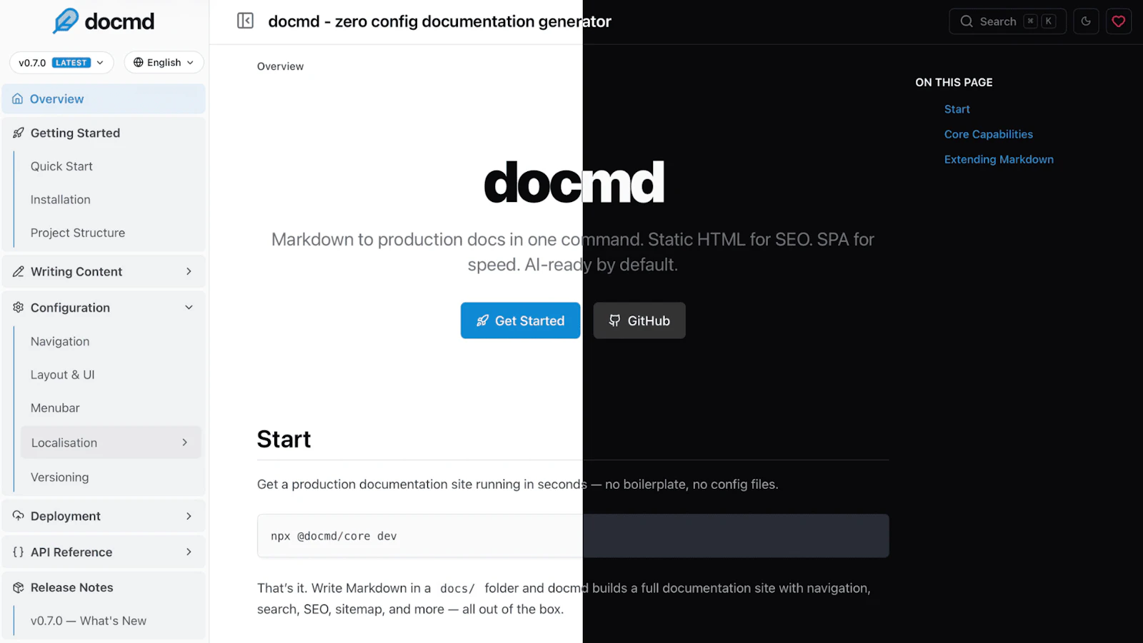 docmd screenshot 2