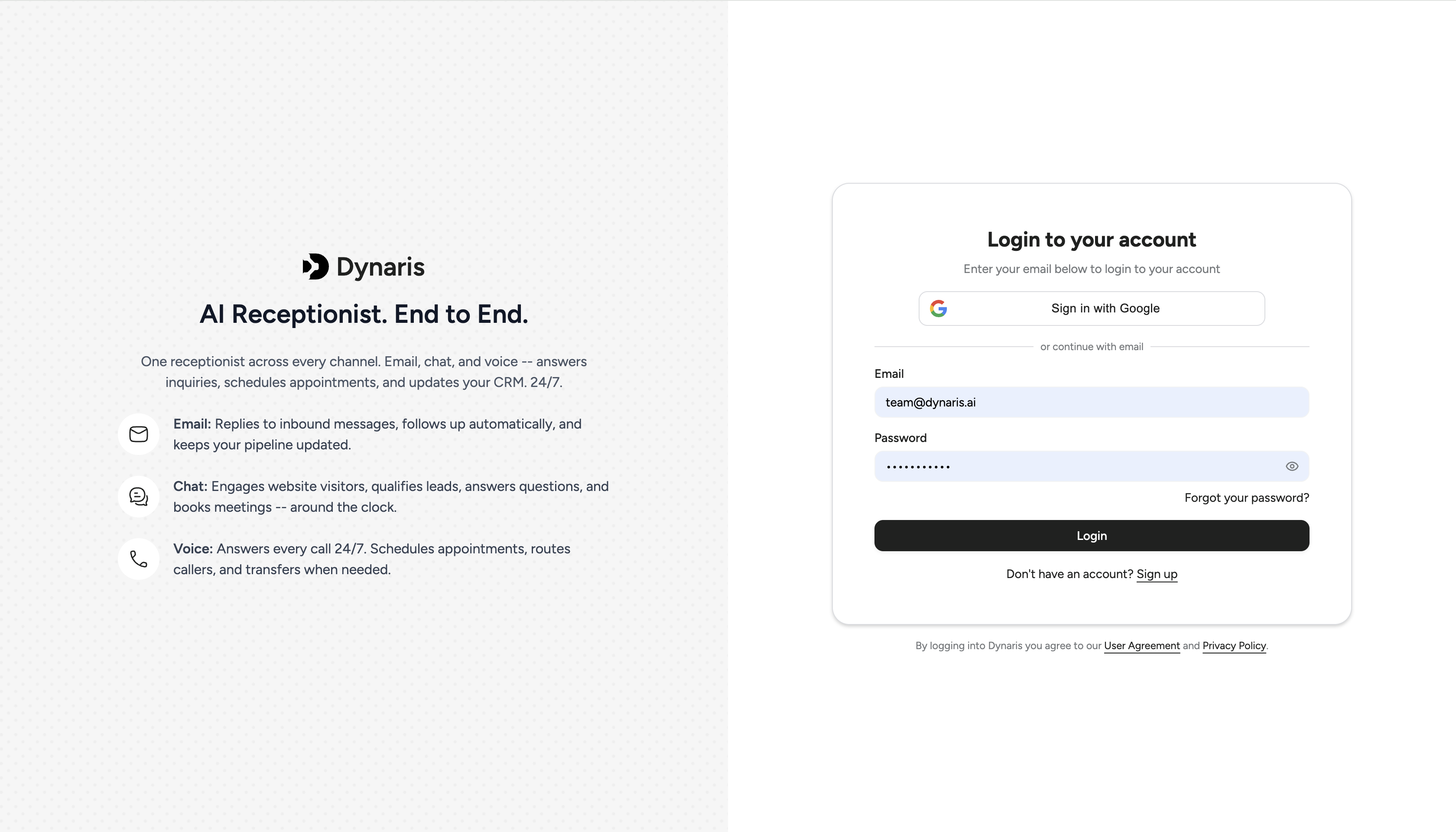 Dynaris AI - Product Hunt launch logo and brand identity