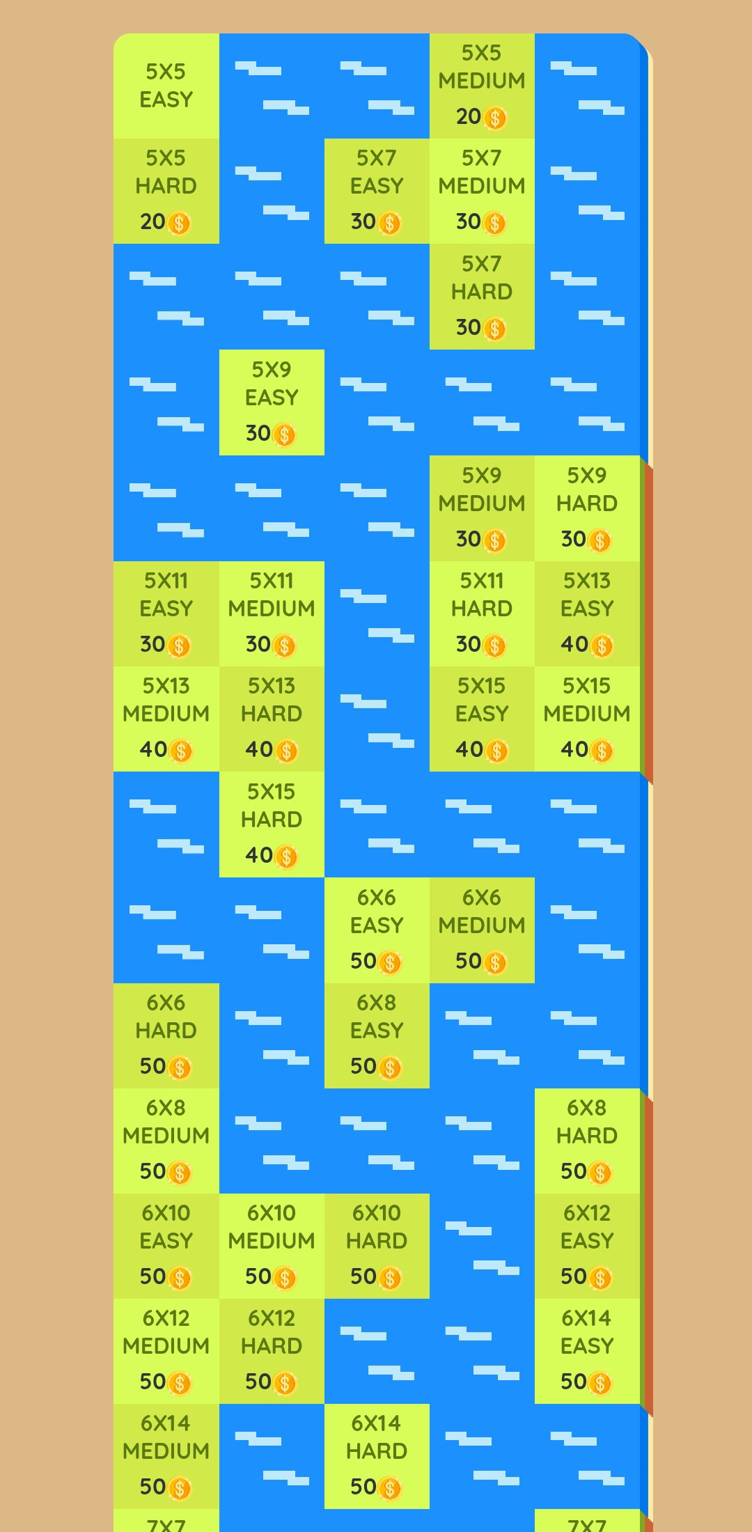 Islands - A puzzle app based on Nurikabe gallery image