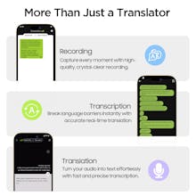Brexlink 3-in-1 AI Translator Recorder gallery image