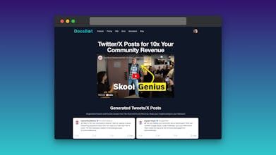 Youtube Tweet/X Post Generator gallery image