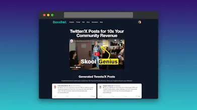Youtube Tweet/X Post Generator gallery image