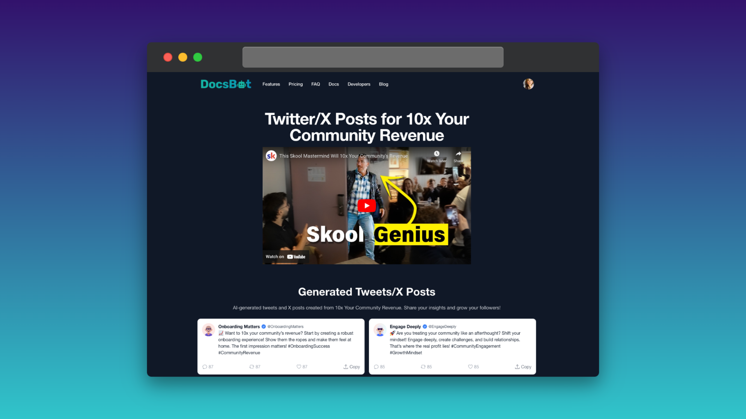 YouTube Tweet/X Post Gerator media 2