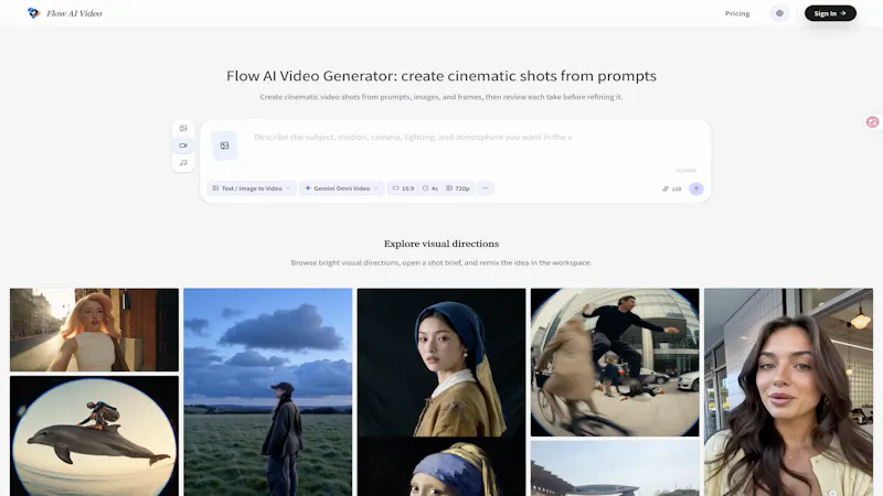 Flow AI Video screenshot 1