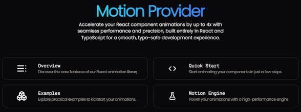 Motion Provider gallery image