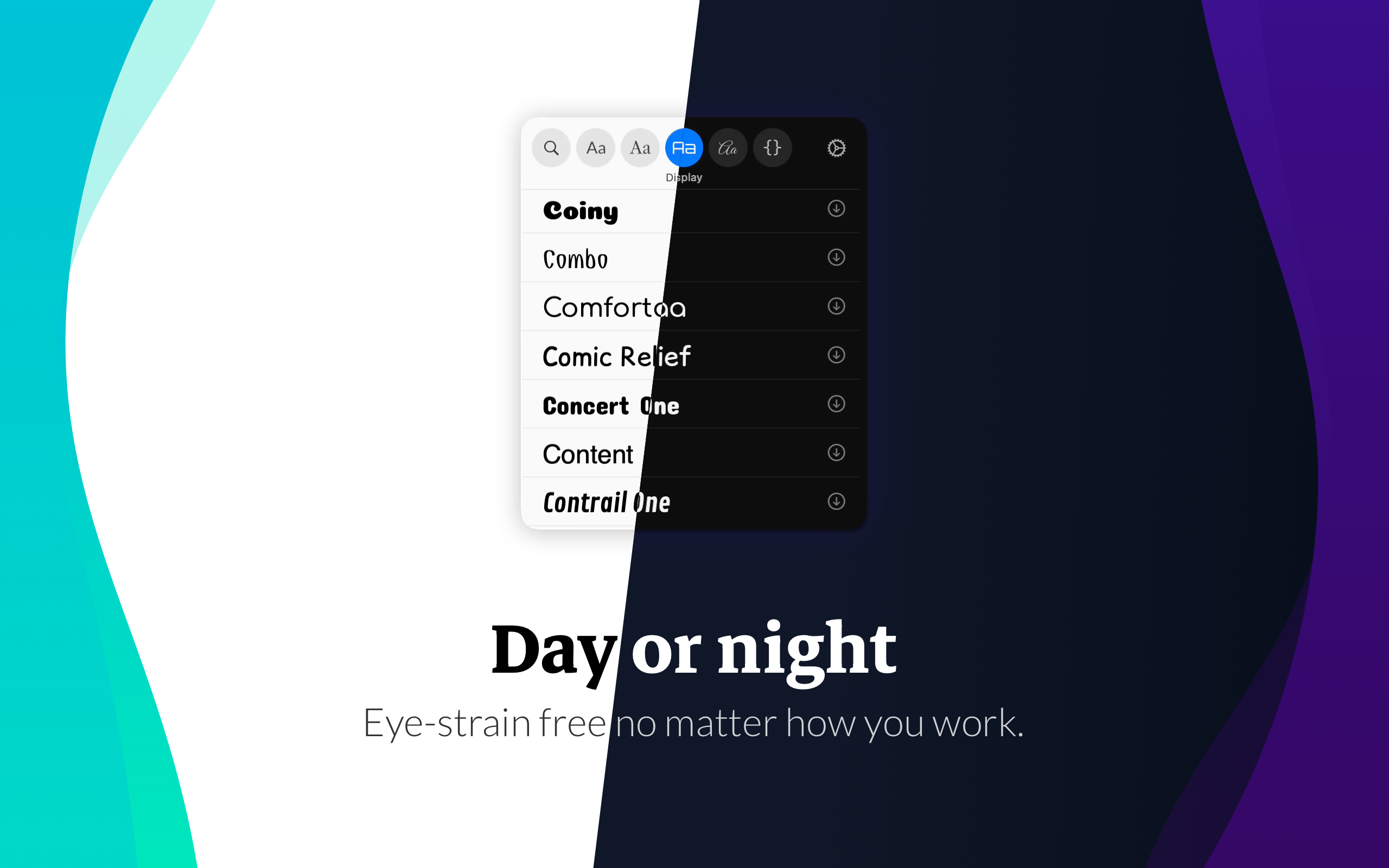 Fonty Menu Bar gallery image