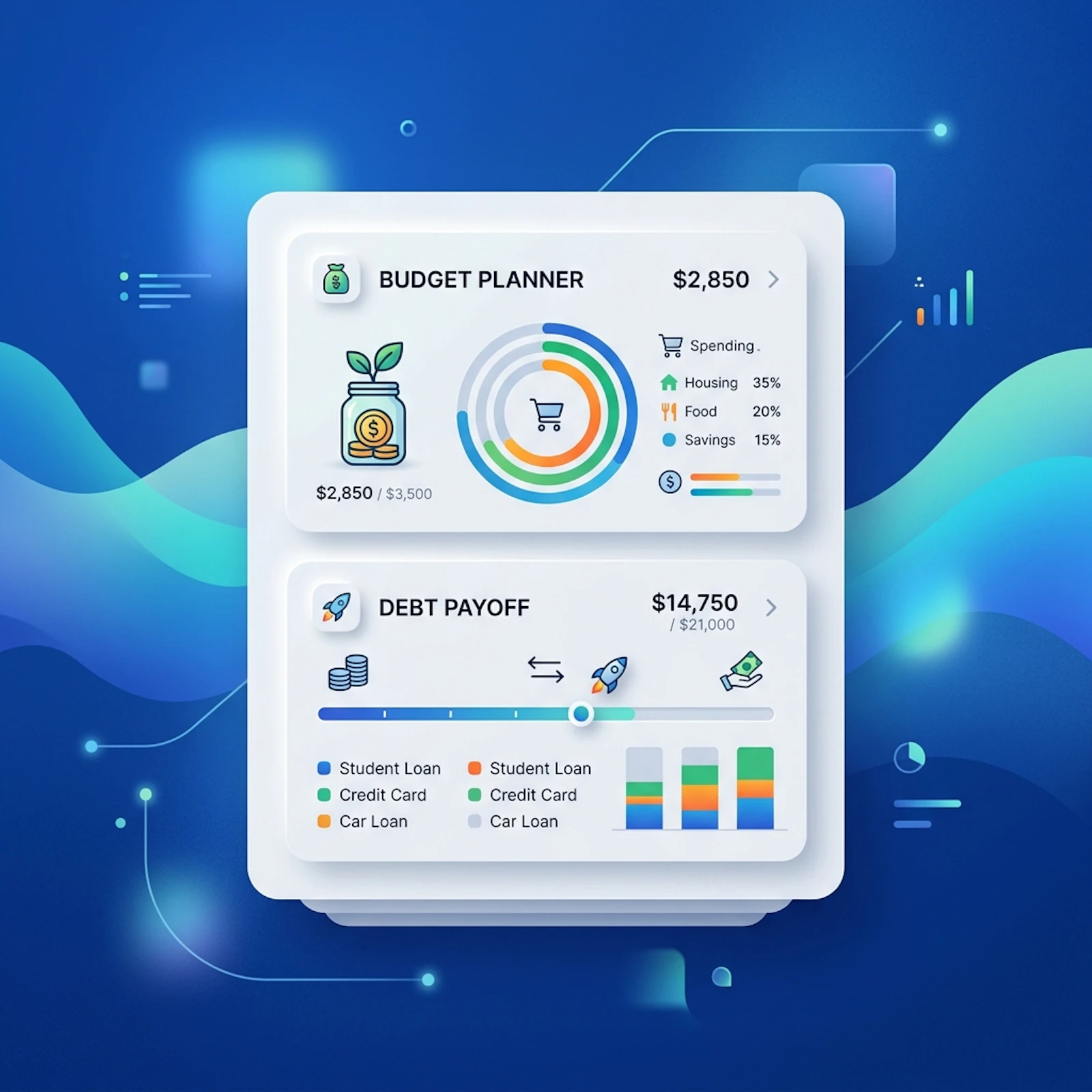 WealthMeld screenshot 2