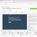 Coding Tips Tab: A Chrome Extension by Codecademy