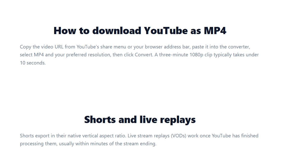 YT2MP3 gallery image