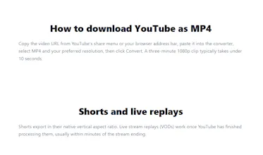 YT2MP3 gallery image
