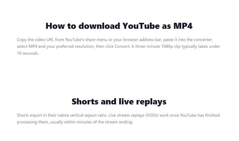 YT2MP3 screenshot 3