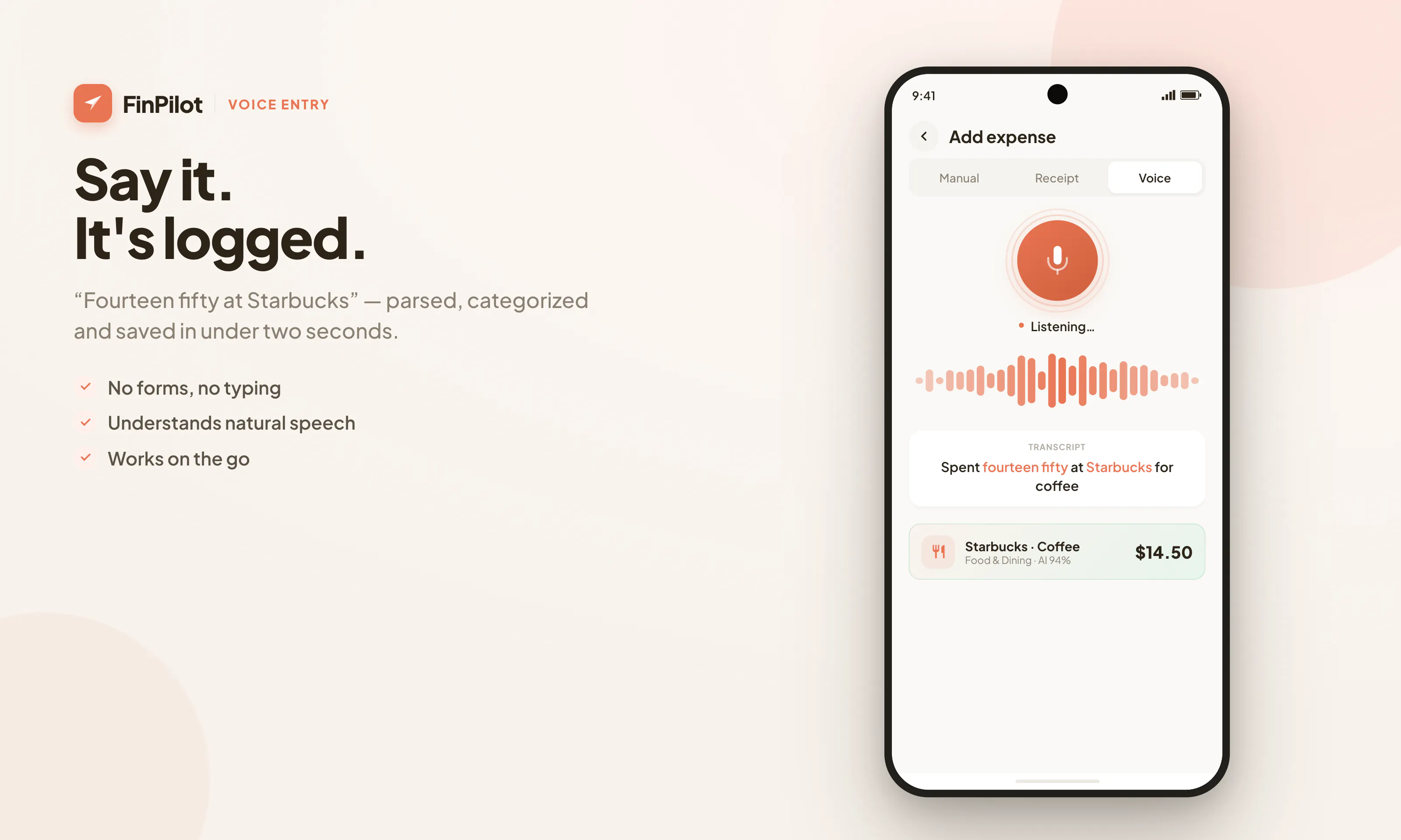 FinPilot – AI Expense Tracker gallery image