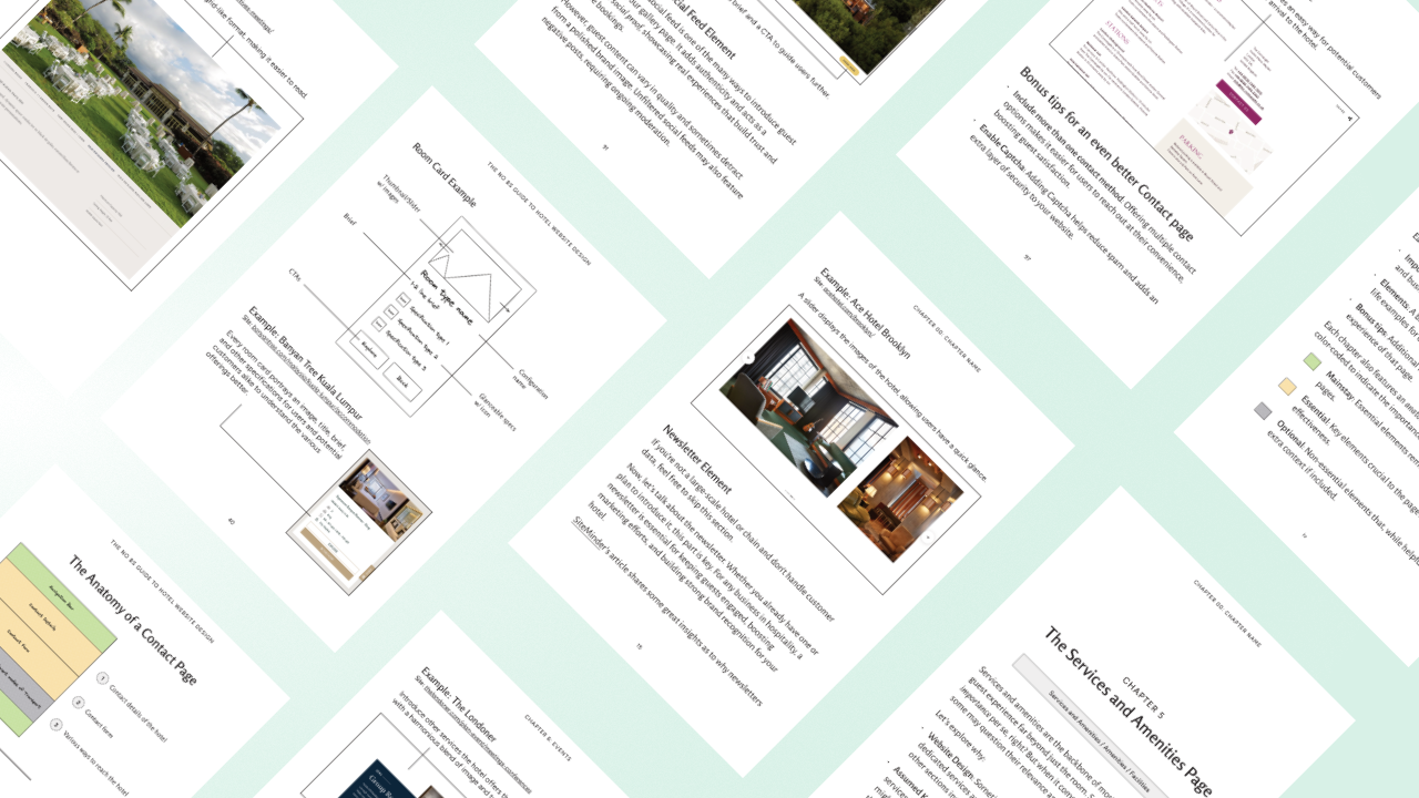 Hotel Web Design Guide: Contact hoofdstuk - Een gratis hoofdstuk van mijn aanstaande hotelwebsite -ontwerp e -boek media 2
