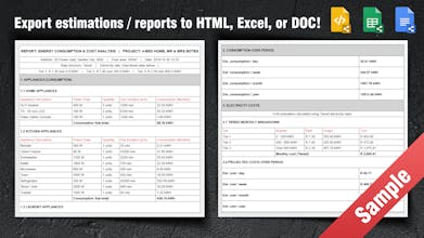 EnergyCALC - Energy usage calculator gallery image
