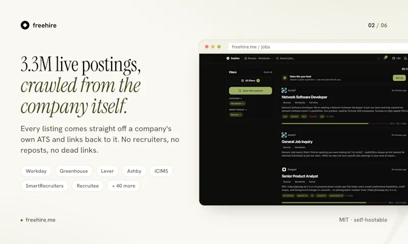 freehire screenshot 2