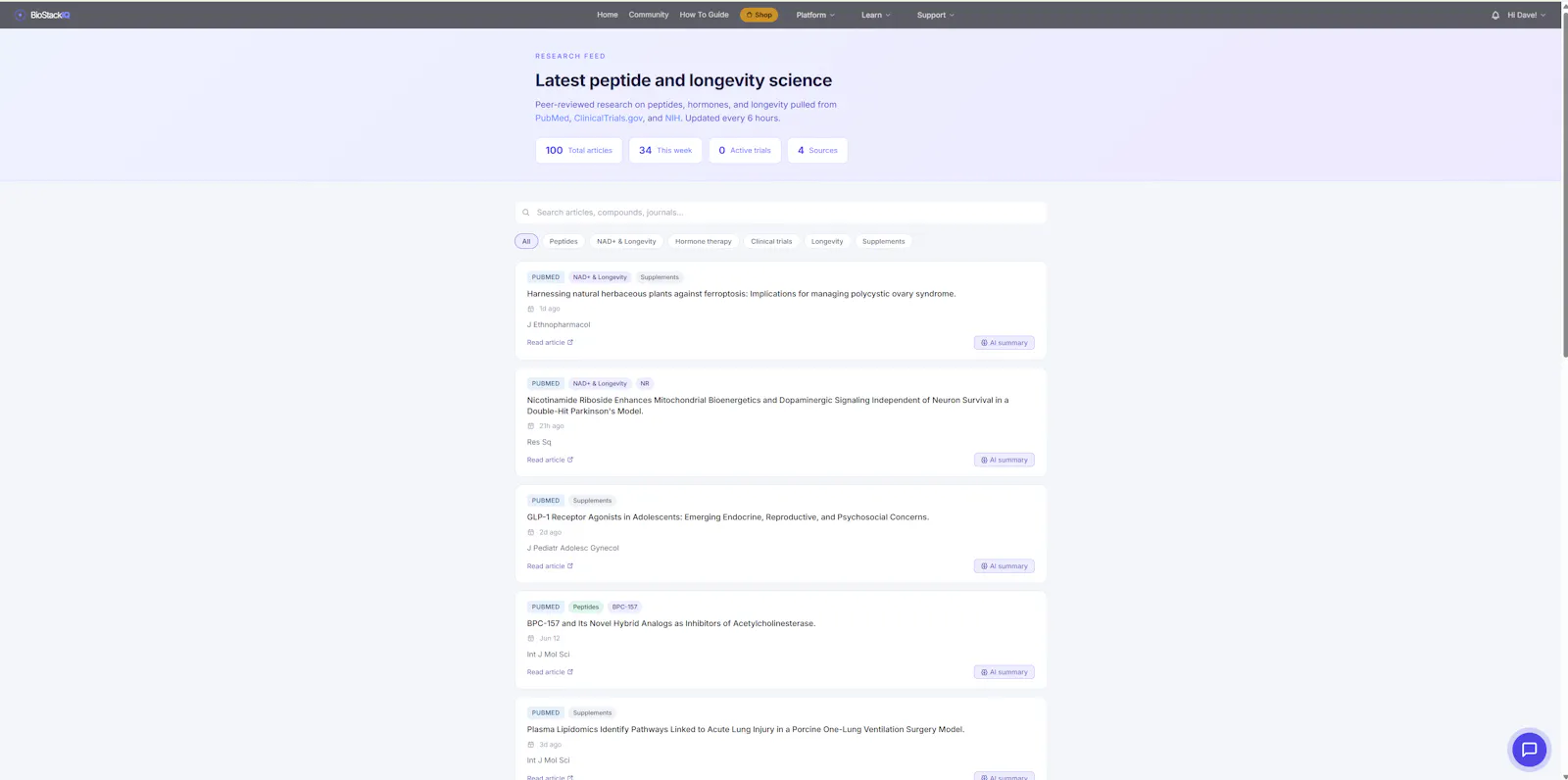 BioStackIQ screenshot 5