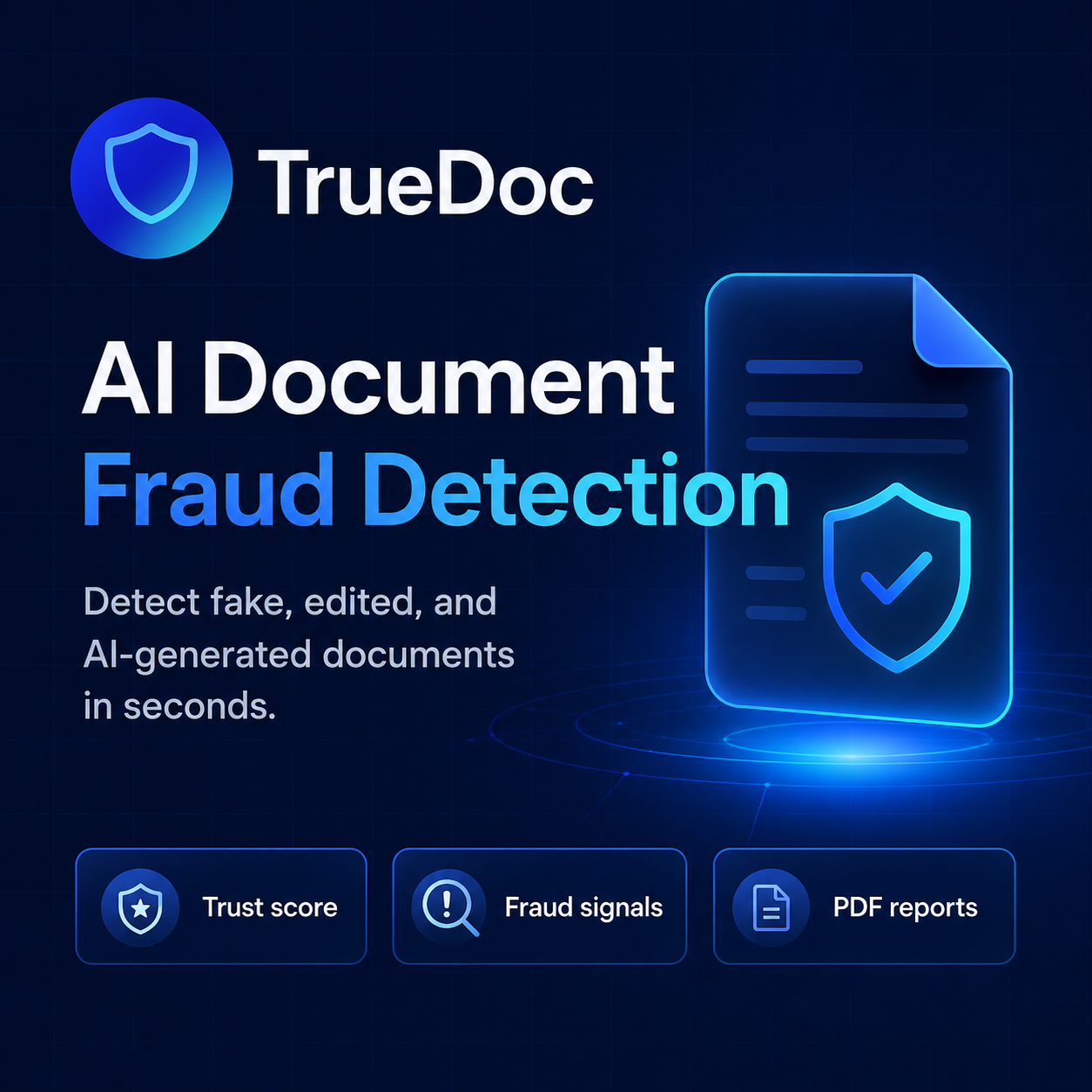 TrueDoc — AI Document Fraud Detection gallery image