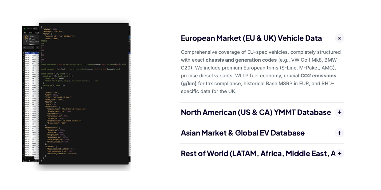 RevCarData Car Database API screenshot 1