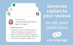 TalkbackAI - Review Reply with AI media 1