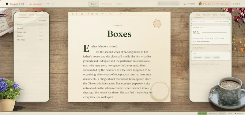 Bouquin & Ink screenshot 6