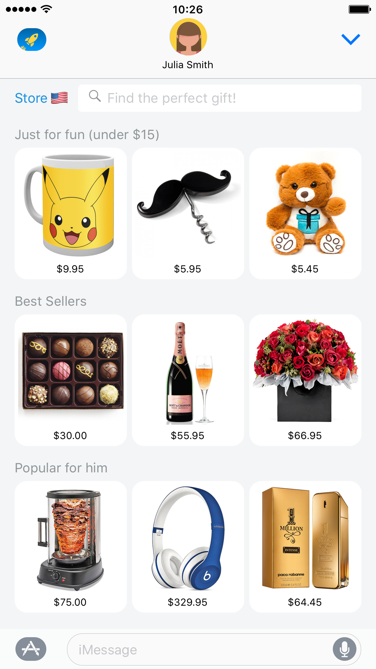 SwiftGift for iMessage gallery image