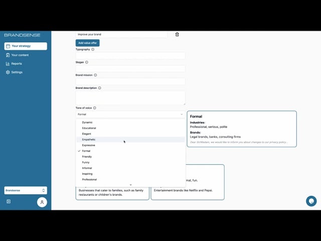 BrandSense gallery image