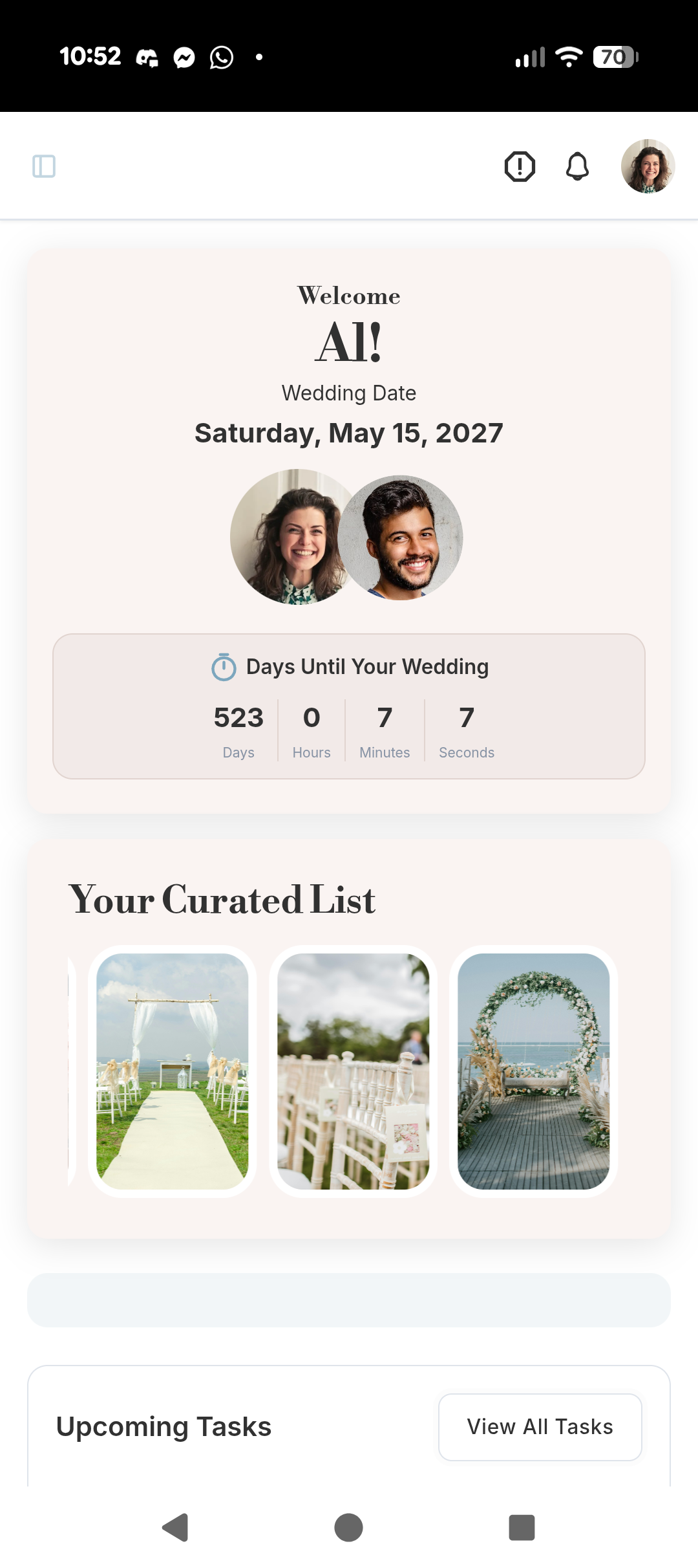 On Time Bride - Screenshot 3 showing product features and functionality