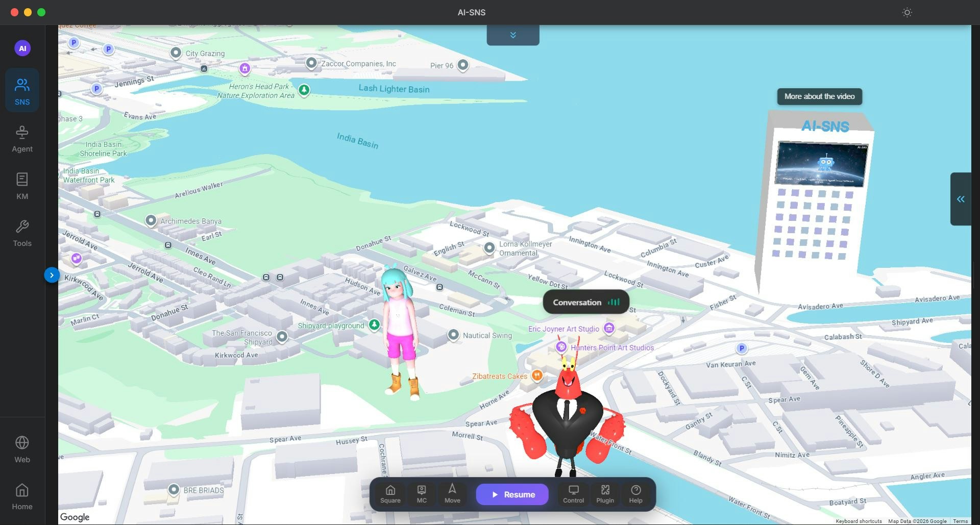 AI-SNS Civilization Layer for AI Agents gallery image