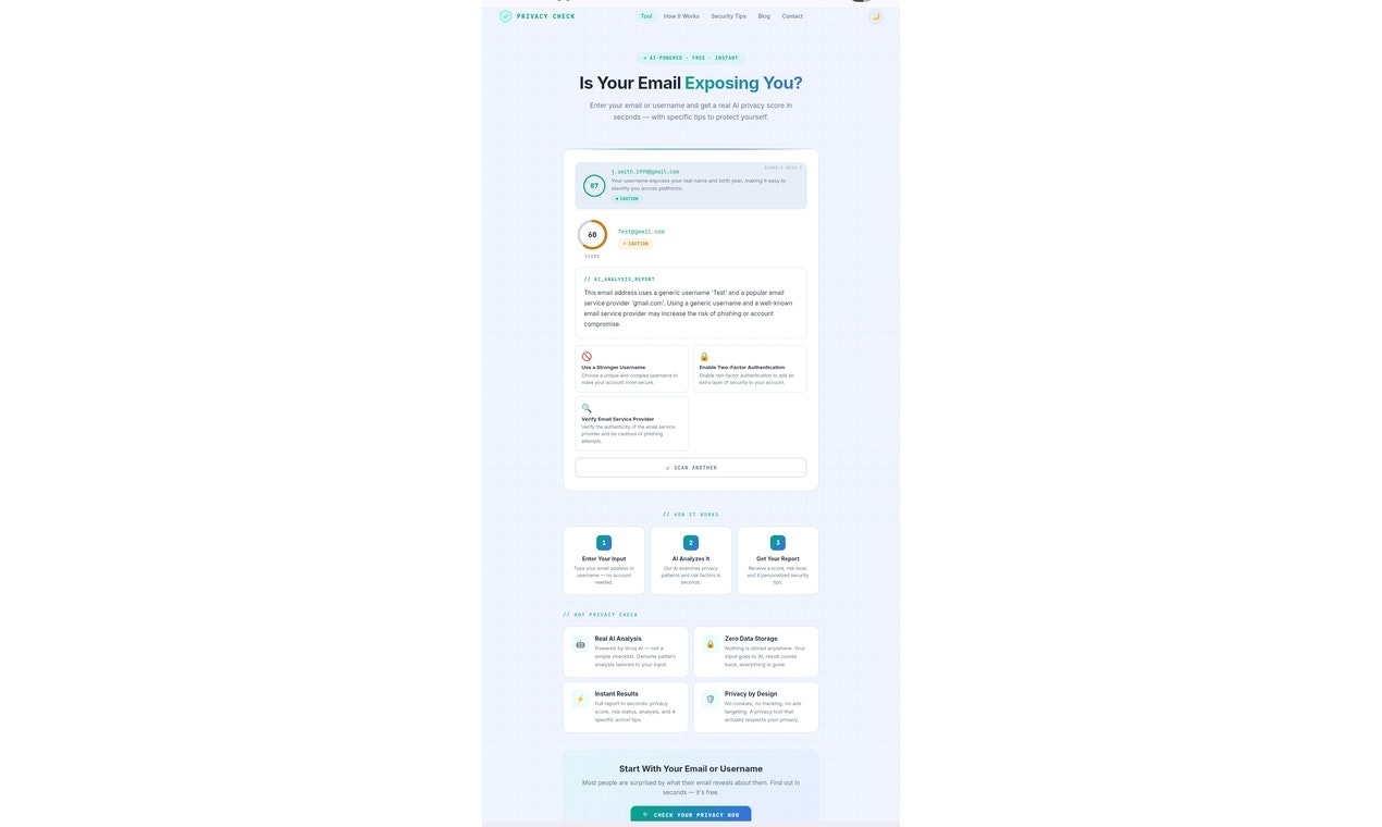 Privacy Check gallery image