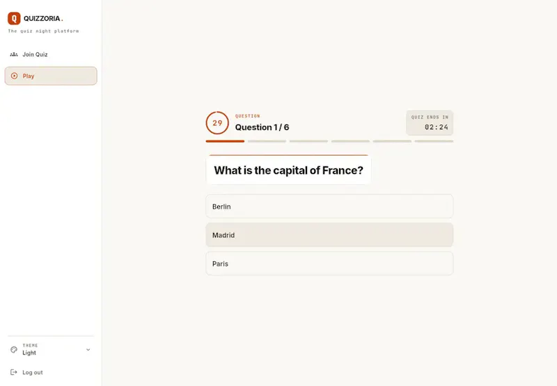 Quizzoria screenshot 3