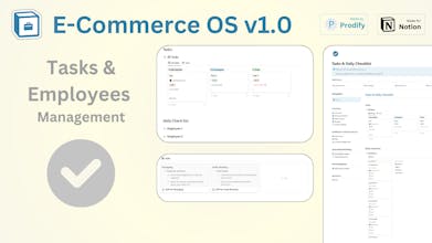E-Commerce OS for Notion gallery image