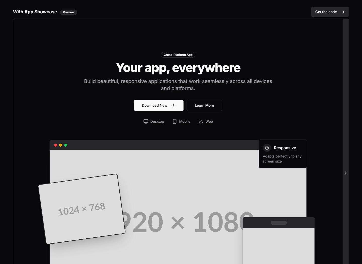 Média Blocs d'interface utilisateur shadcn - Étendez vos projets Shadcn avec 250 blocs et composants 4