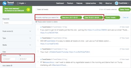 TweetDeleter gallery image