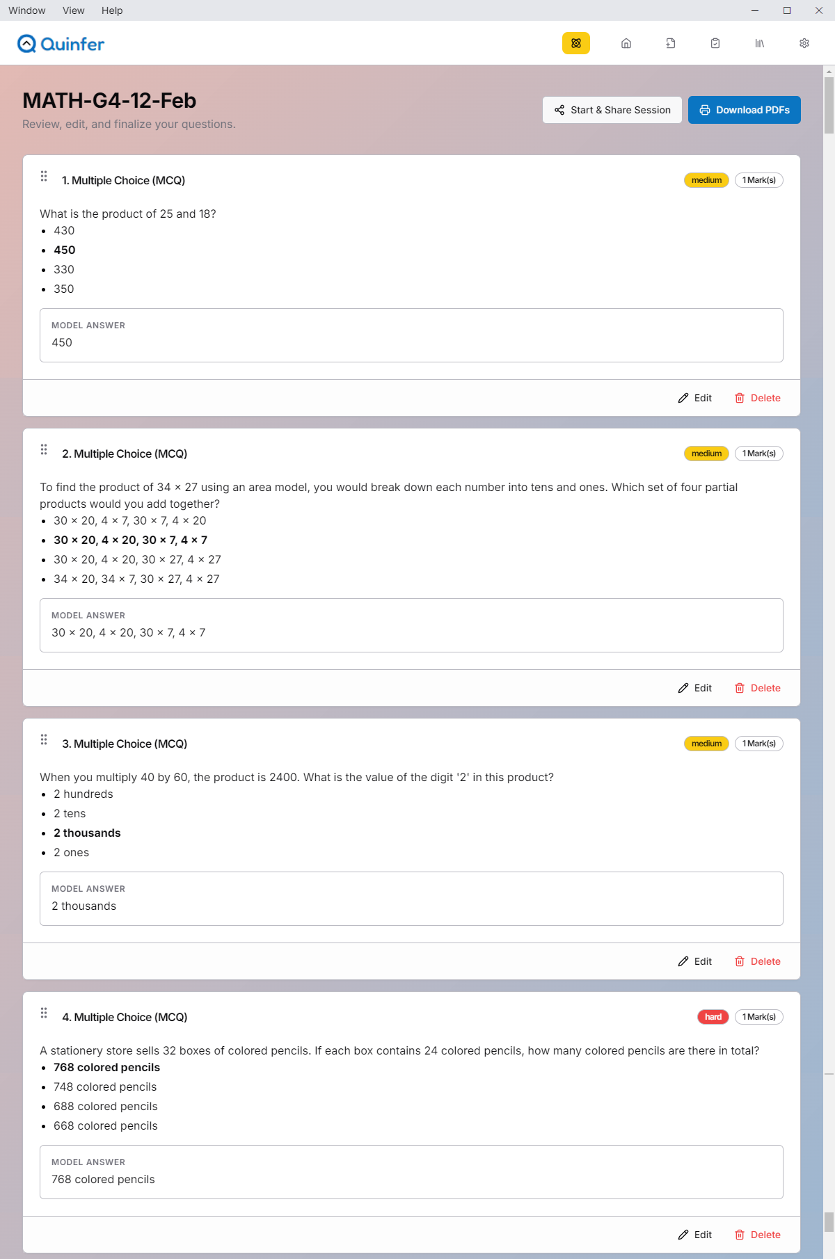 Quinfer - Screenshot 4 showing product features and functionality