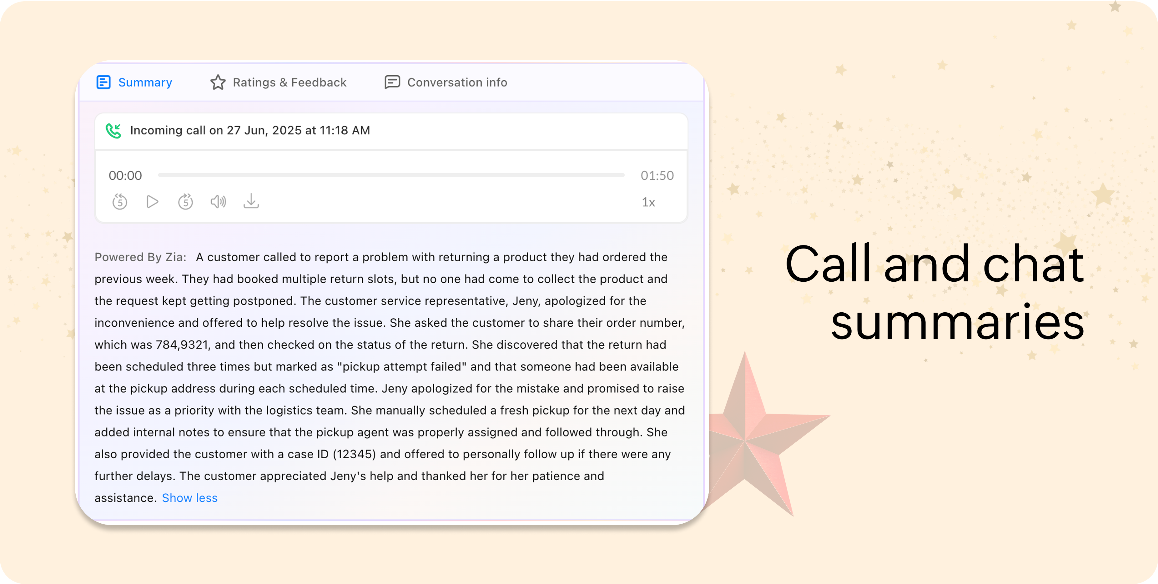 Zoho SalesIQ Nova '25 gallery image