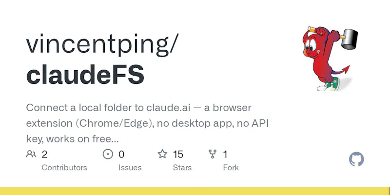 claudeFS screenshot 2