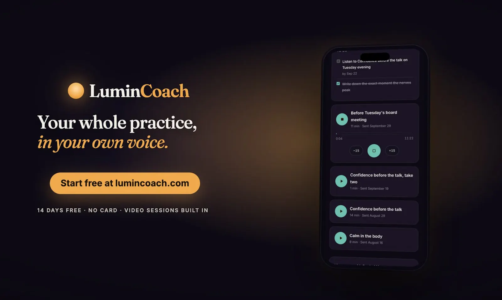 LuminCoach screenshot 12