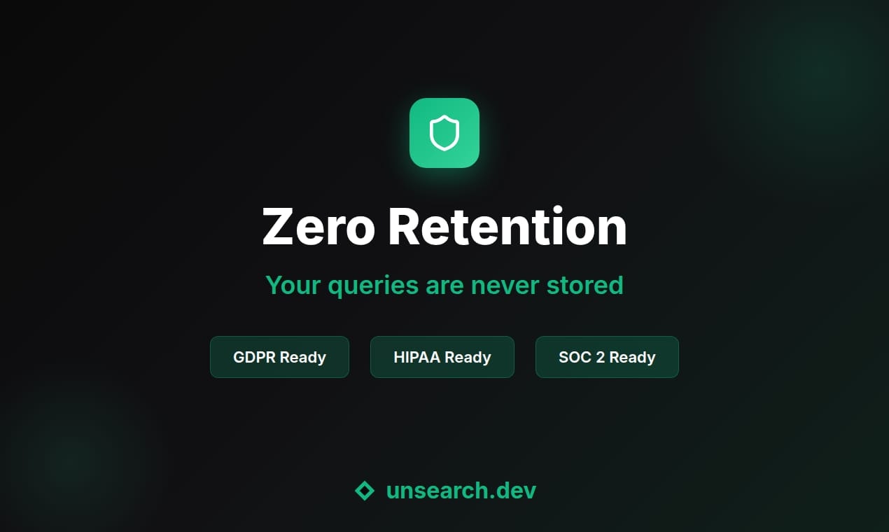 UnSearch - Screenshot 5 showing product features and functionality