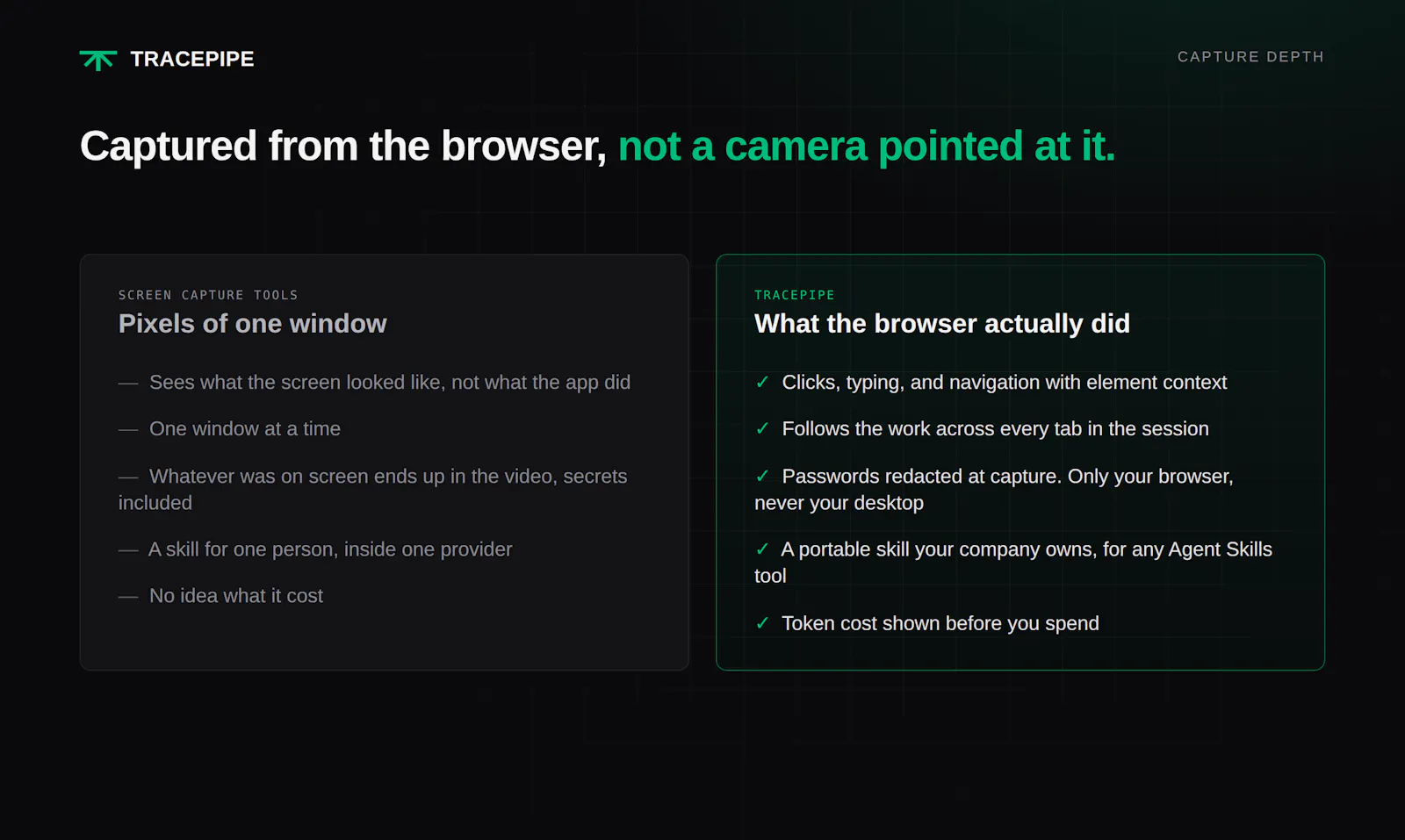 Tracepipe screenshot 3