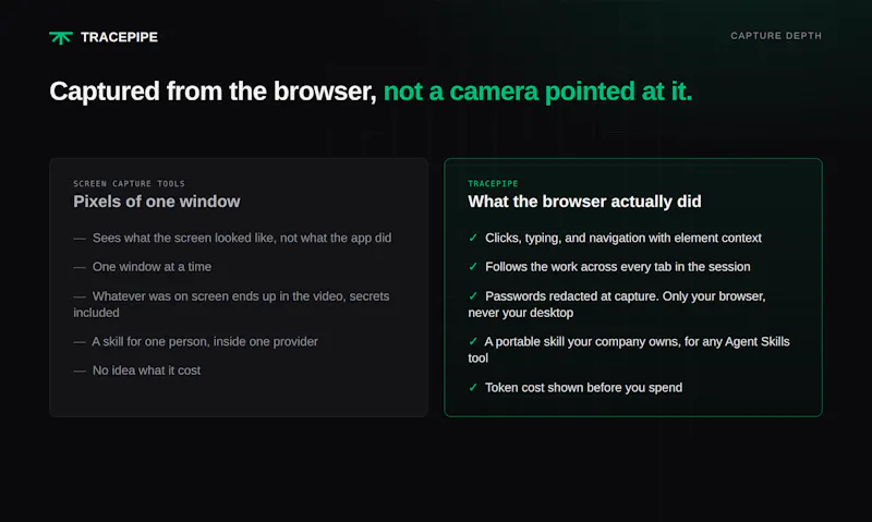 Tracepipe screenshot 3