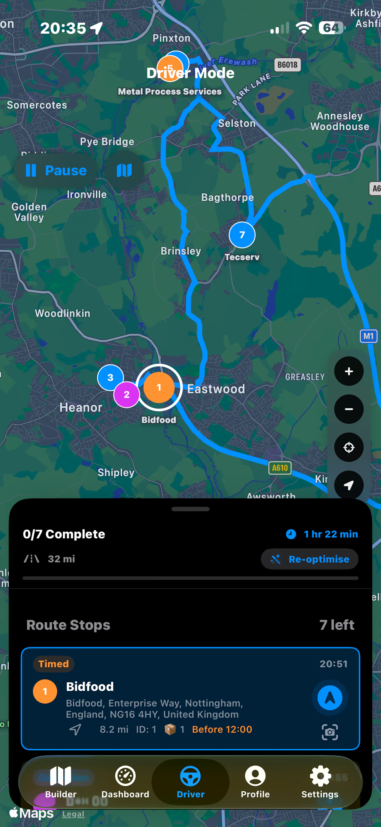 RouteFlow for iPhone screenshot 3
