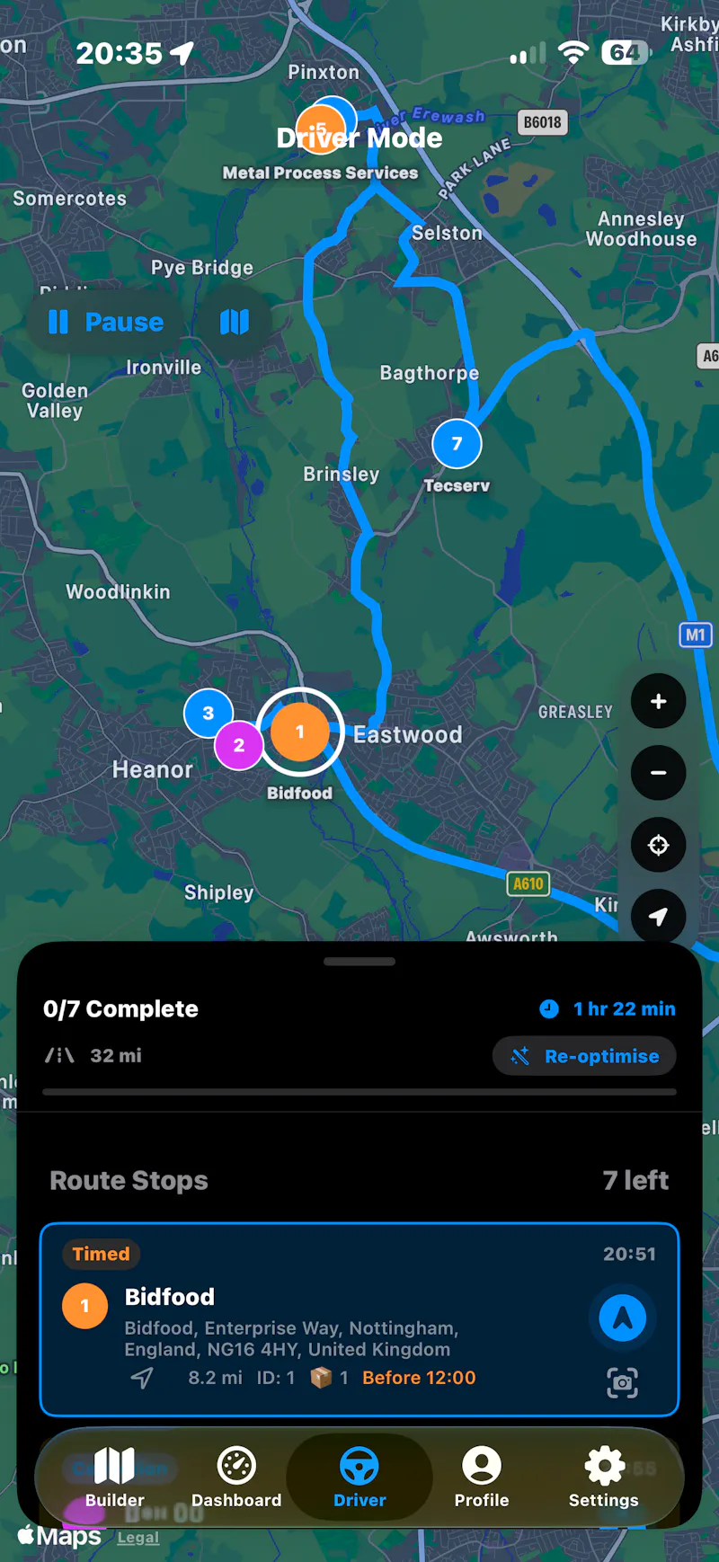 RouteFlow for iPhone screenshot 3