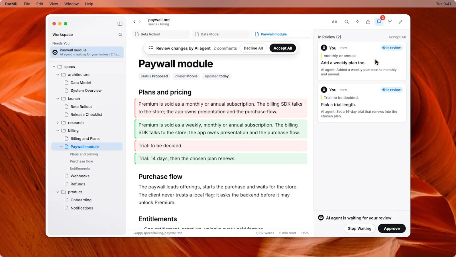 DotMD screenshot 1 (video preview)