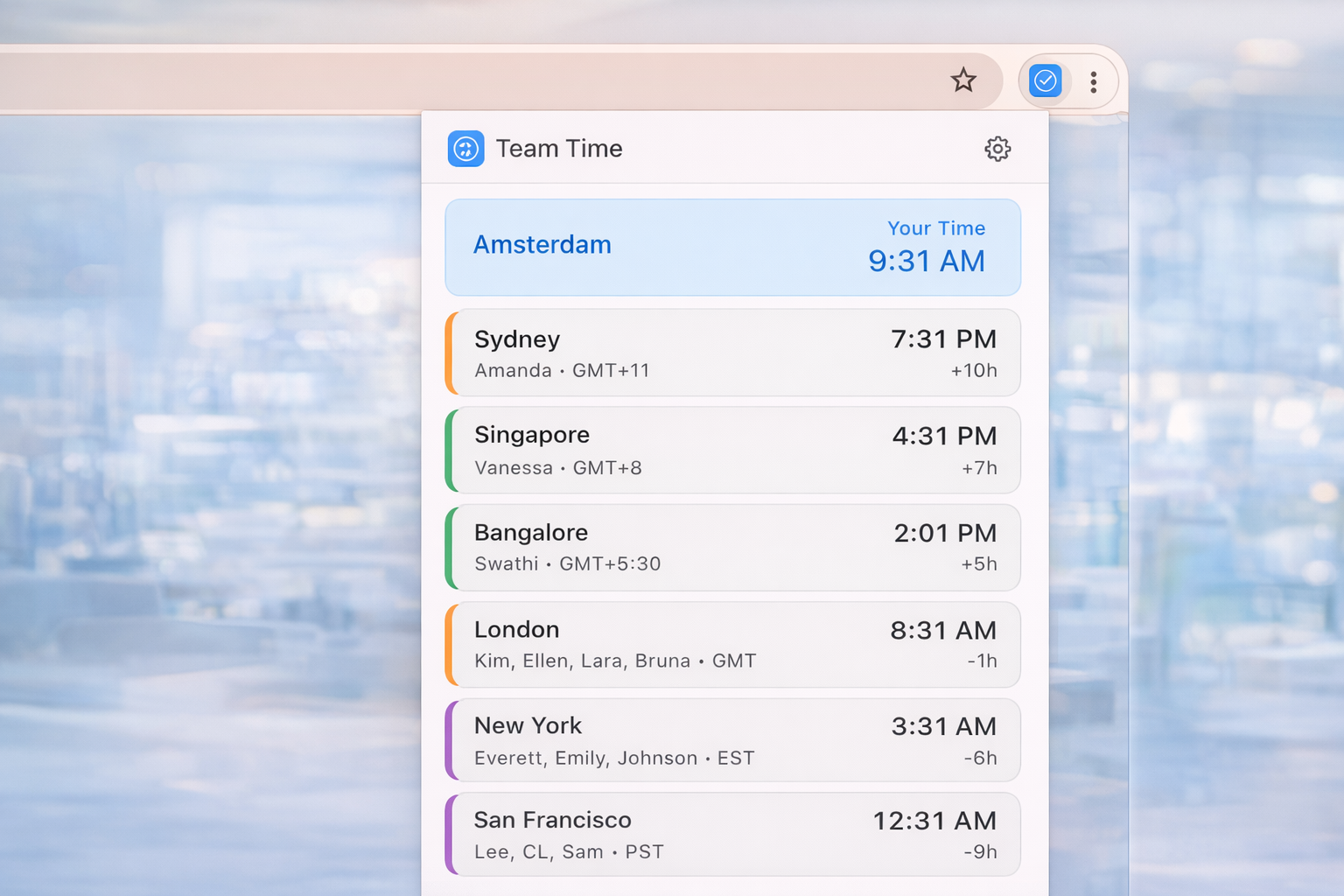 Team Timezones gallery image