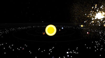 Universe Simulation gallery image