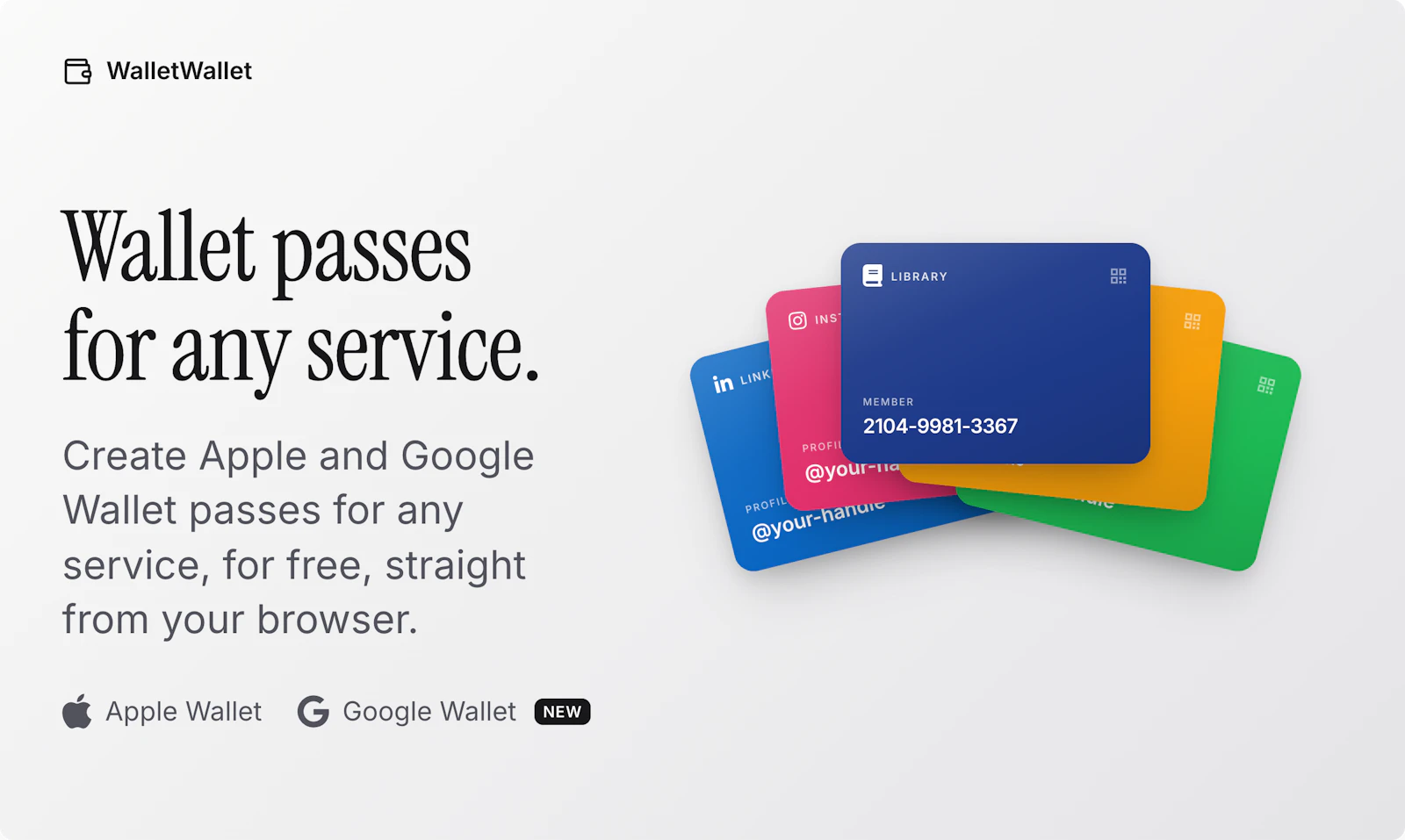 WalletWallet v2 screenshot 1