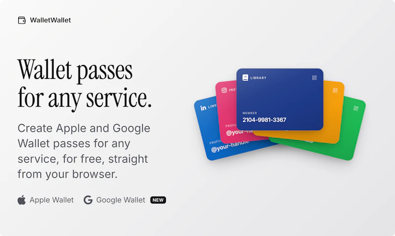 WalletWallet v2 screenshot 1