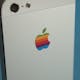 Apple Rainbow Logo iPhone Decal