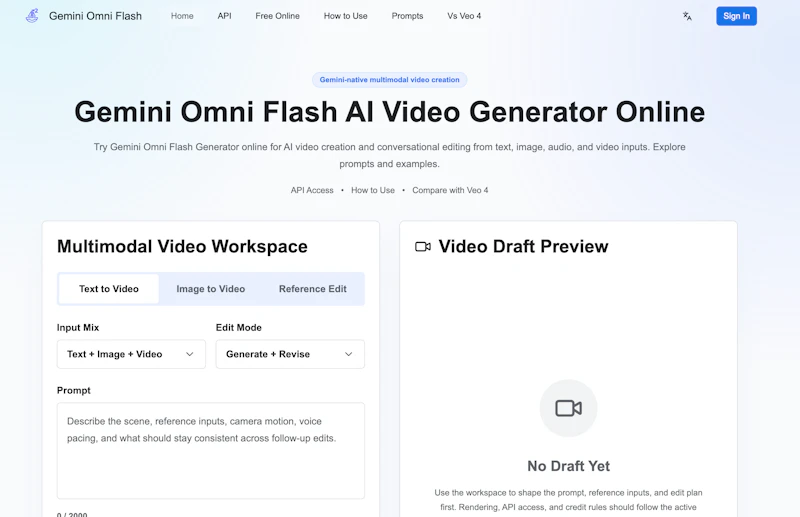 Gemini OmniFlash Generator screenshot 4