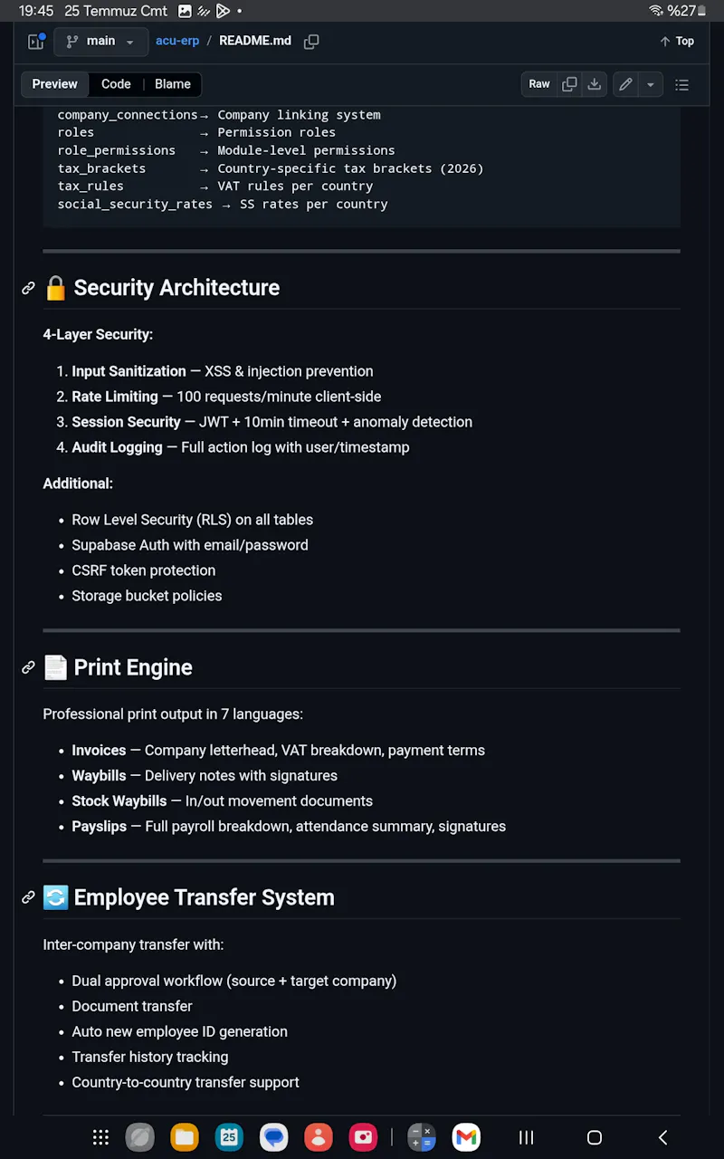 ACU — Enterprise Suite screenshot 5